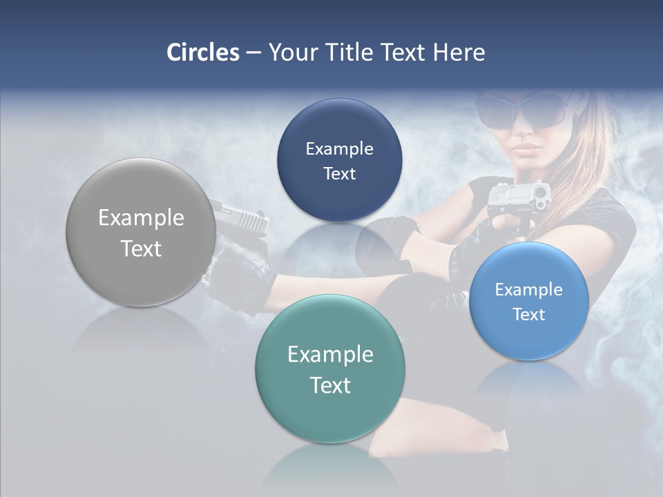 Beauty Beautiful Pose PowerPoint Template