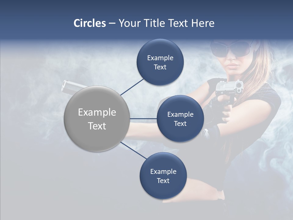 Beauty Beautiful Pose PowerPoint Template