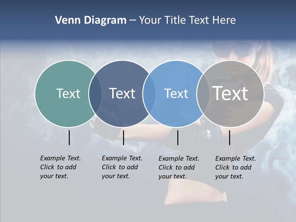 Beauty Beautiful Pose PowerPoint Template