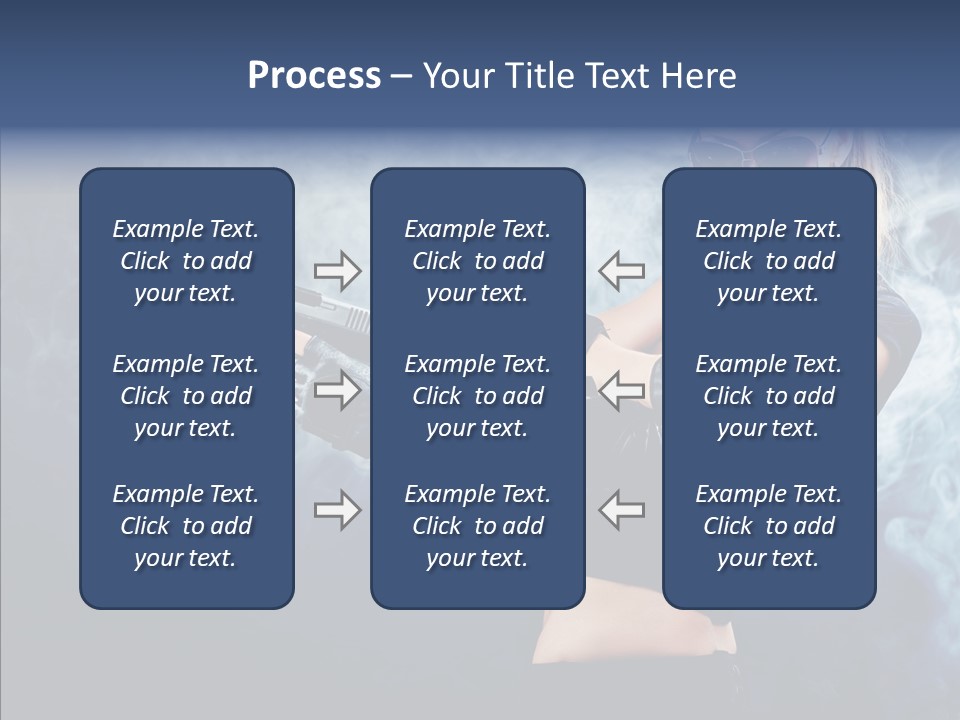 Beauty Beautiful Pose PowerPoint Template