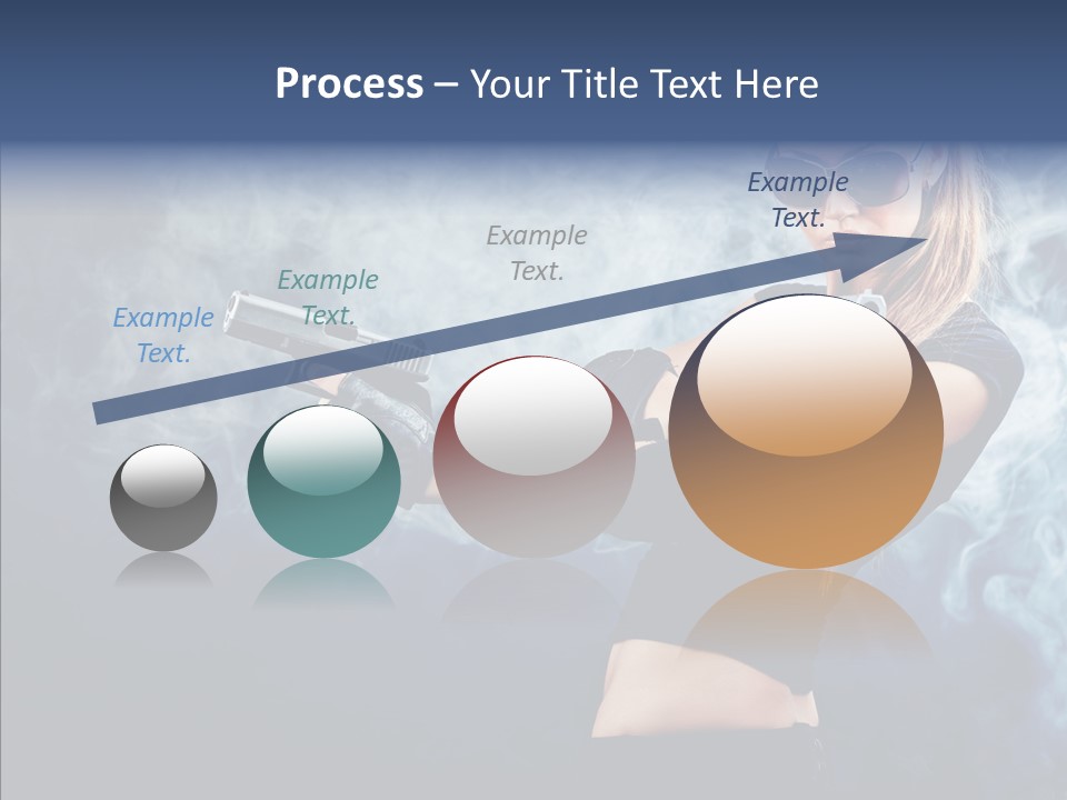 Beauty Beautiful Pose PowerPoint Template