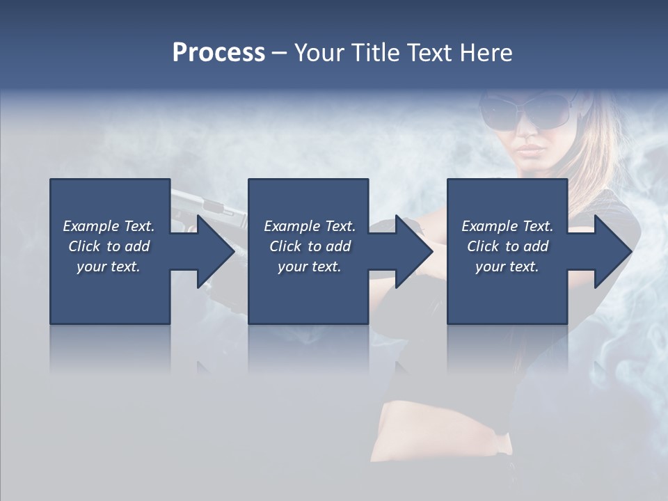 Beauty Beautiful Pose PowerPoint Template