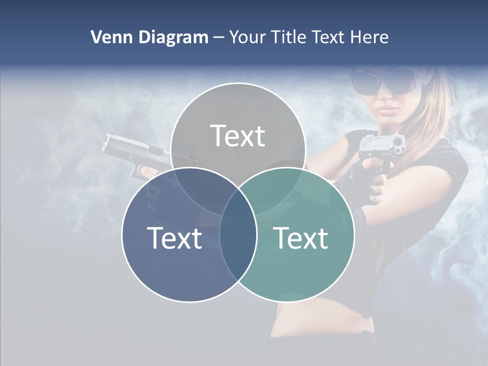 Beauty Beautiful Pose PowerPoint Template