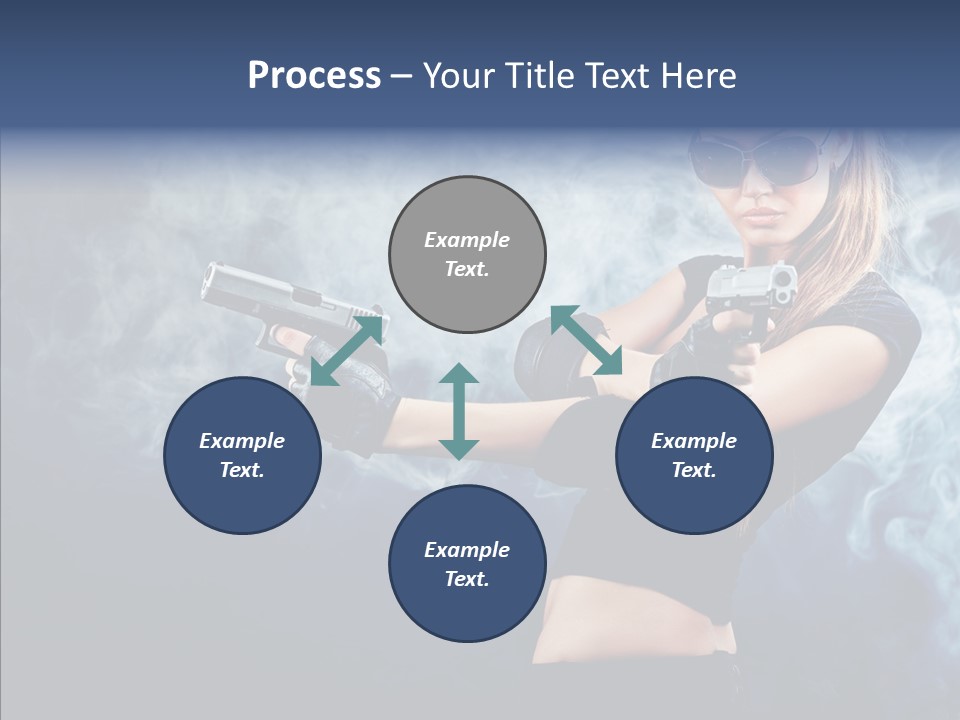 Beauty Beautiful Pose PowerPoint Template