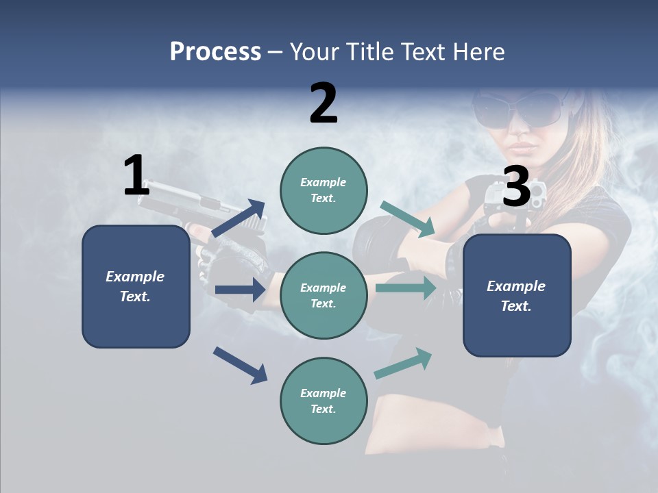 Beauty Beautiful Pose PowerPoint Template