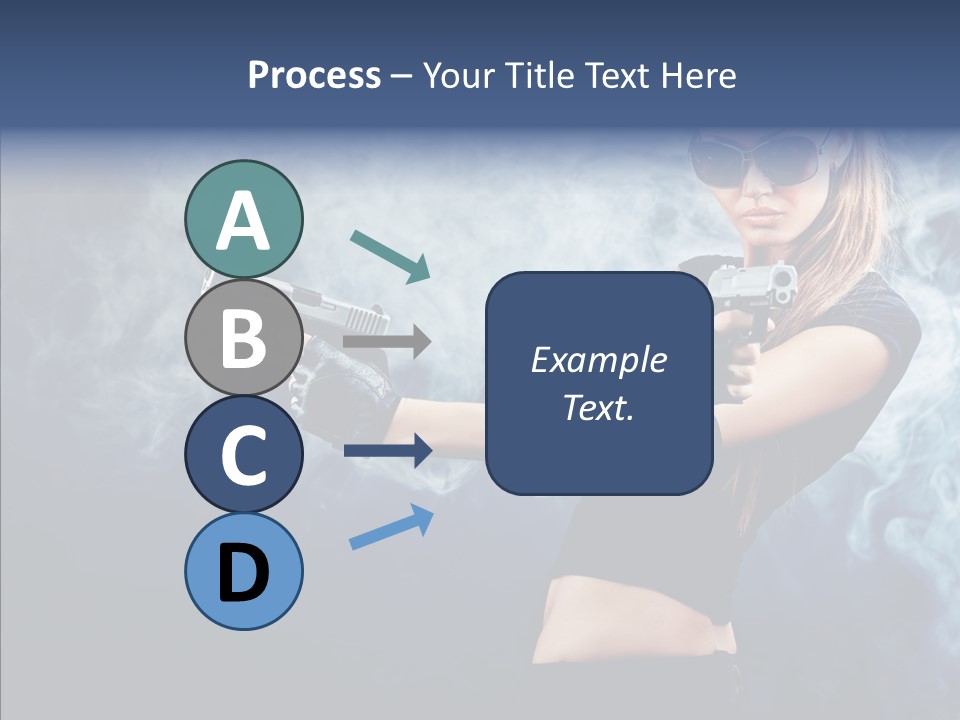 Beauty Beautiful Pose PowerPoint Template