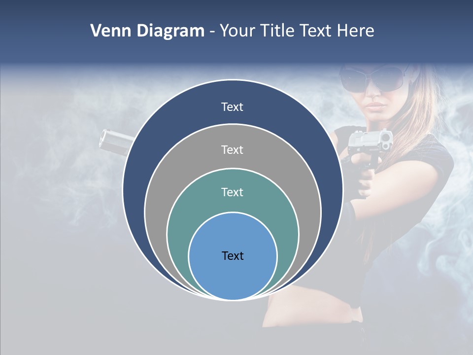 Beauty Beautiful Pose PowerPoint Template