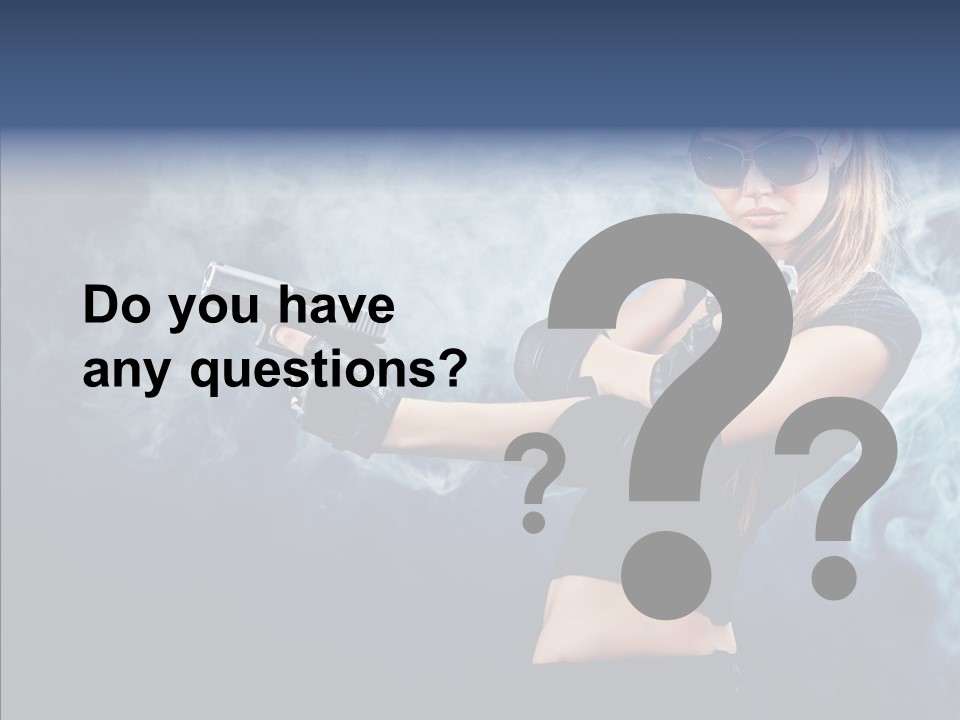 Beauty Beautiful Pose PowerPoint Template