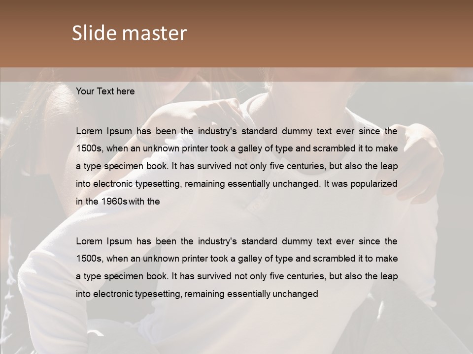 Mood Natural Laugh PowerPoint Template