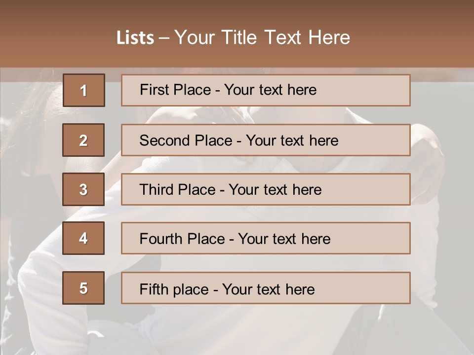 Mood Natural Laugh PowerPoint Template