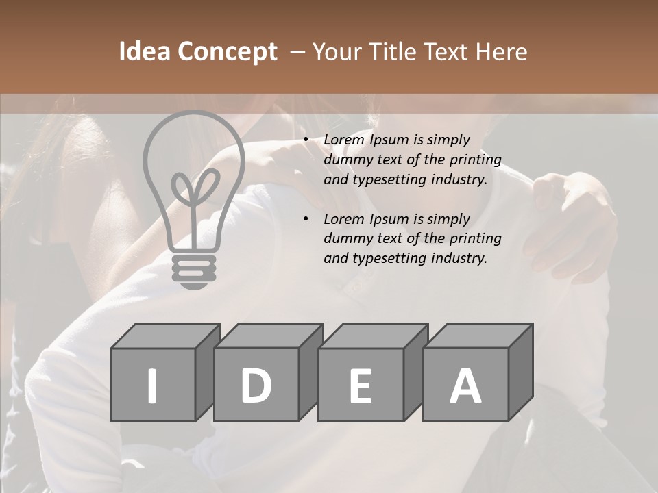 Mood Natural Laugh PowerPoint Template