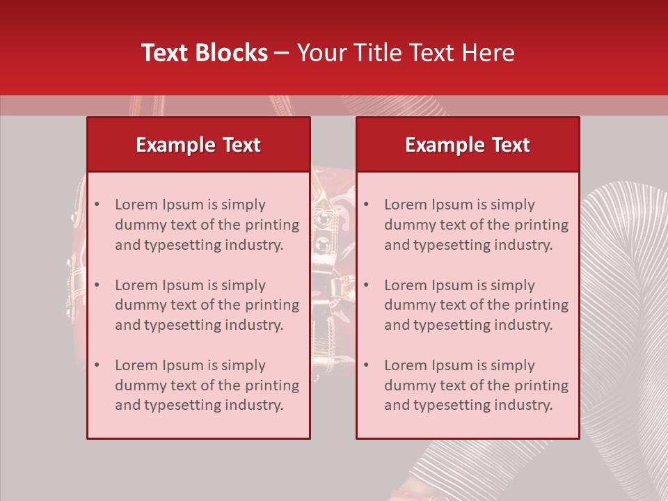 Fashion Lady Footwear PowerPoint Template