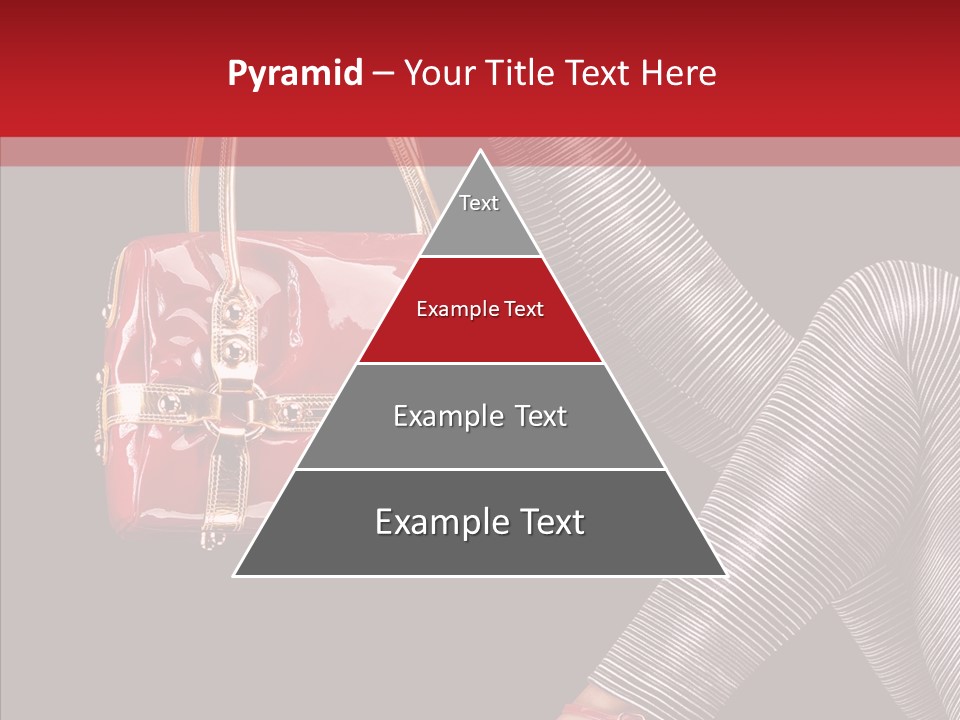 Fashion Lady Footwear PowerPoint Template