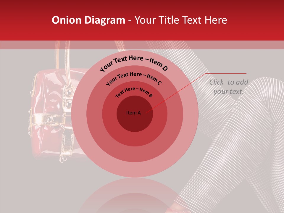 Fashion Lady Footwear PowerPoint Template