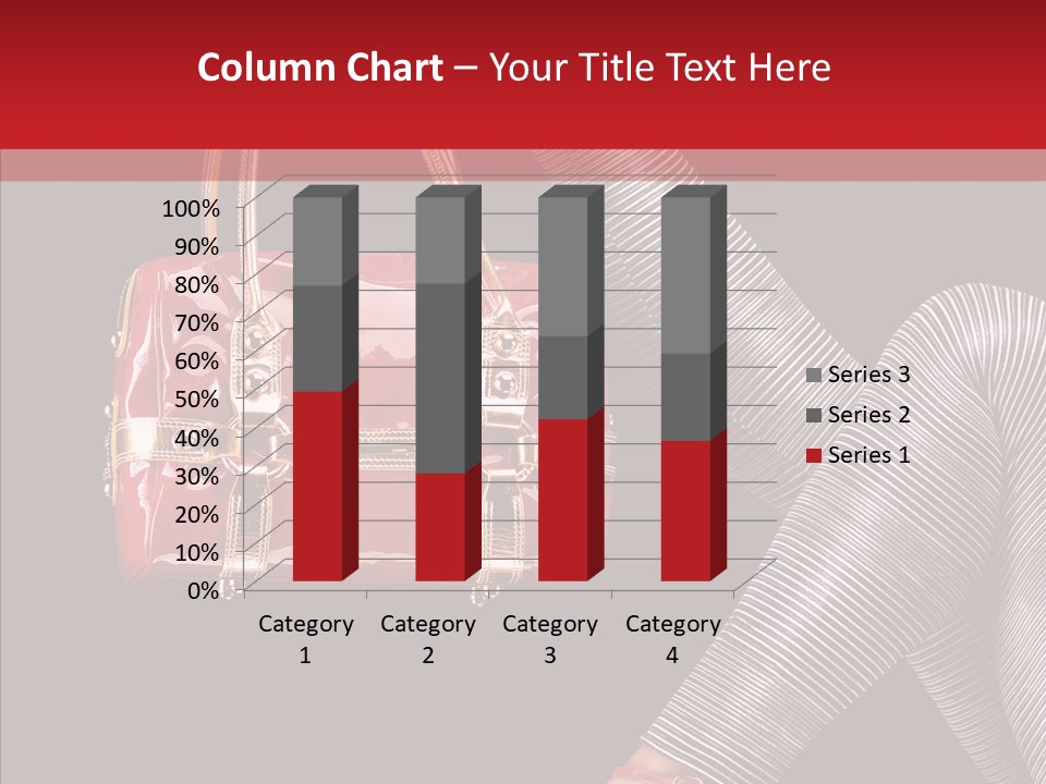 Fashion Lady Footwear PowerPoint Template