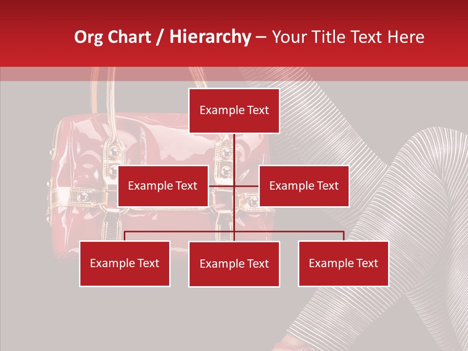 Fashion Lady Footwear PowerPoint Template