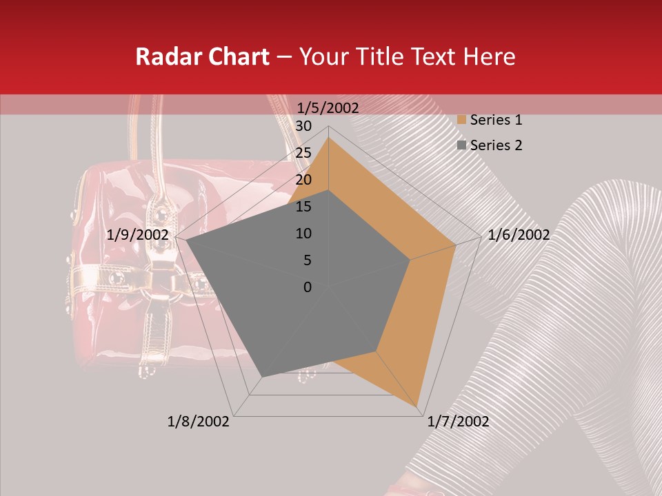 Fashion Lady Footwear PowerPoint Template