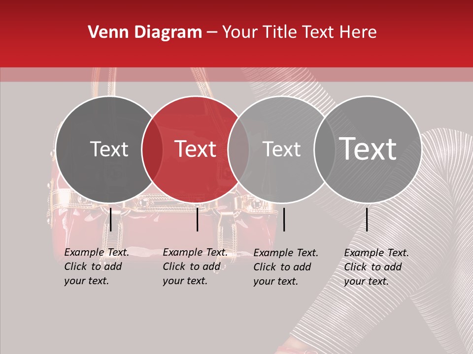 Fashion Lady Footwear PowerPoint Template