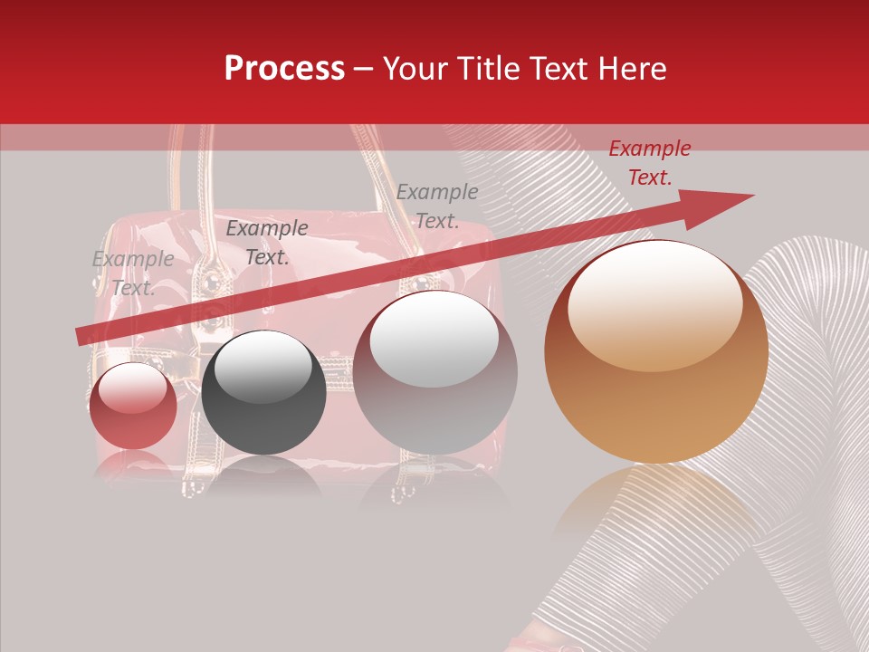 Fashion Lady Footwear PowerPoint Template