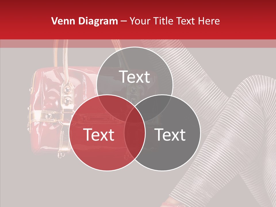 Fashion Lady Footwear PowerPoint Template