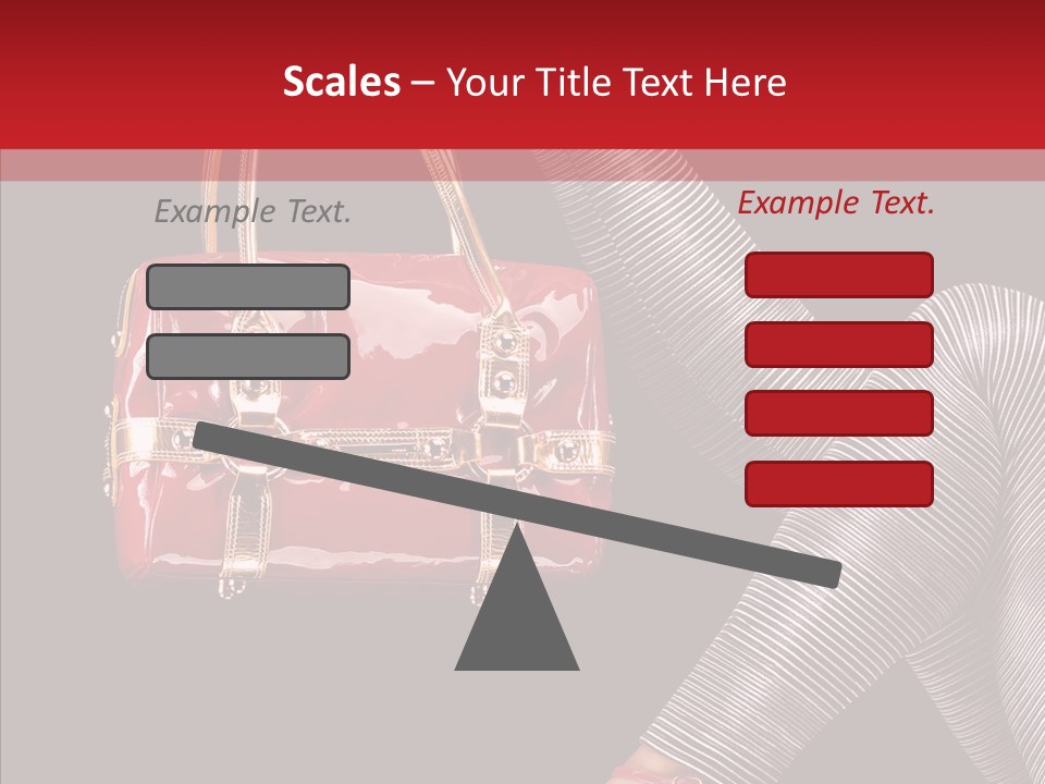 Fashion Lady Footwear PowerPoint Template