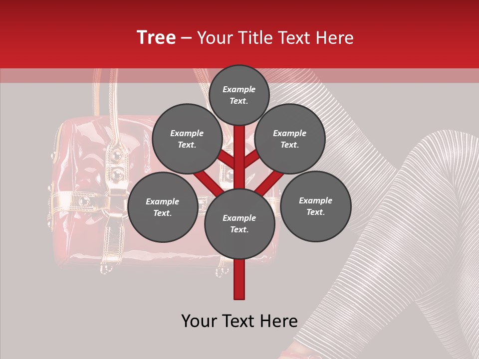 Fashion Lady Footwear PowerPoint Template