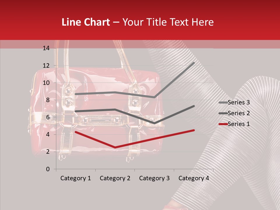Fashion Lady Footwear PowerPoint Template
