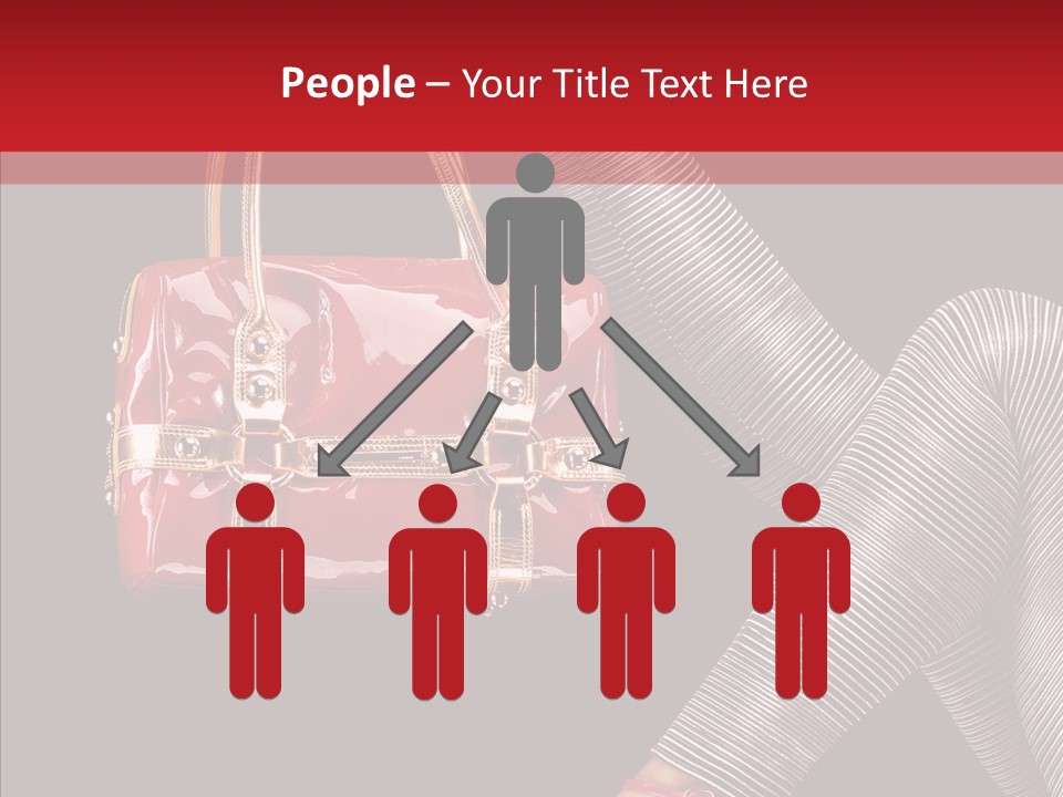 Fashion Lady Footwear PowerPoint Template