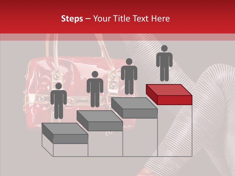 Fashion Lady Footwear PowerPoint Template