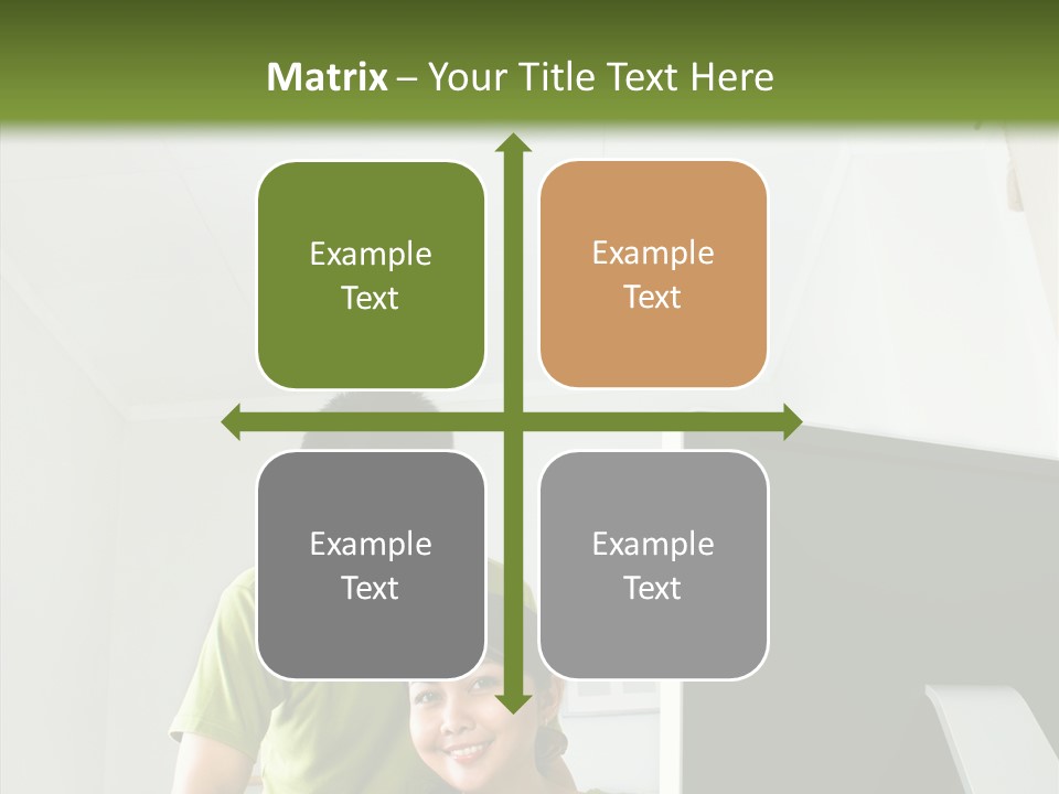 Laptop Asia Internet PowerPoint Template