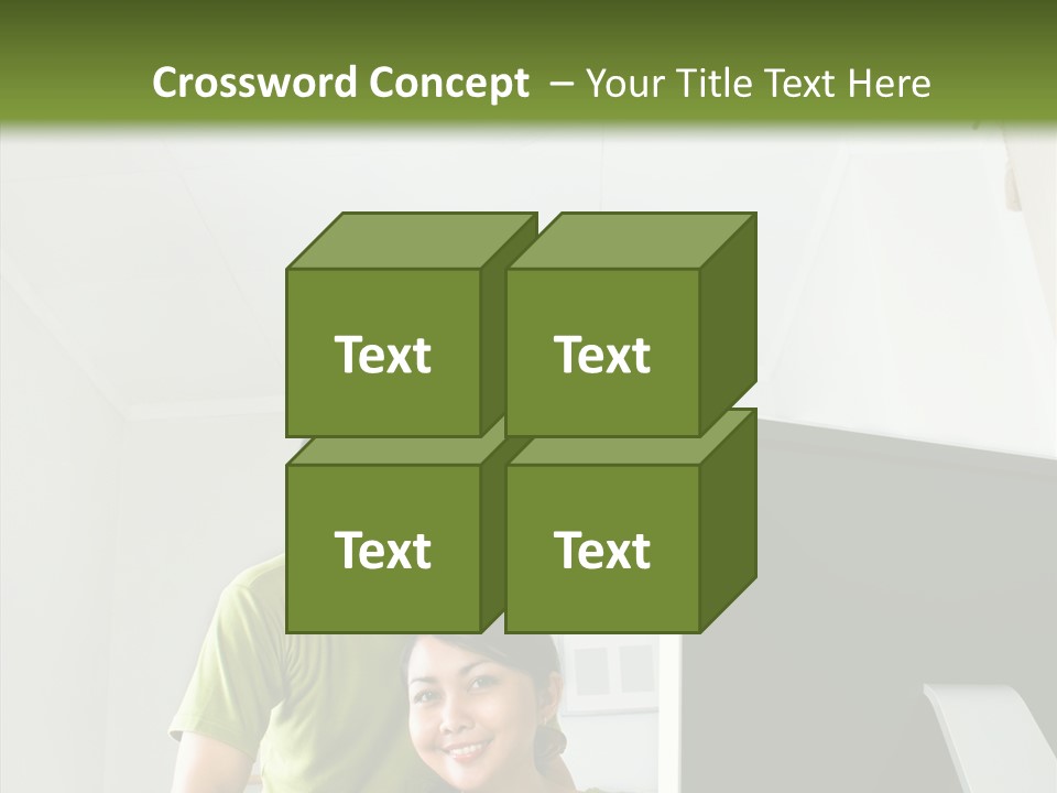 Laptop Asia Internet PowerPoint Template