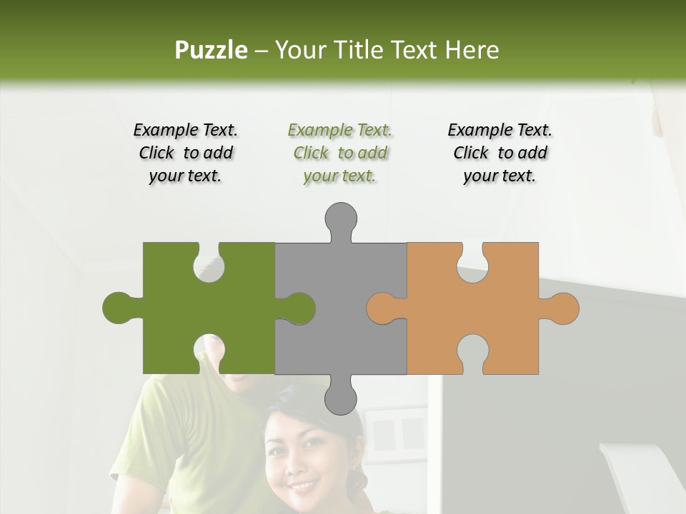 Laptop Asia Internet PowerPoint Template