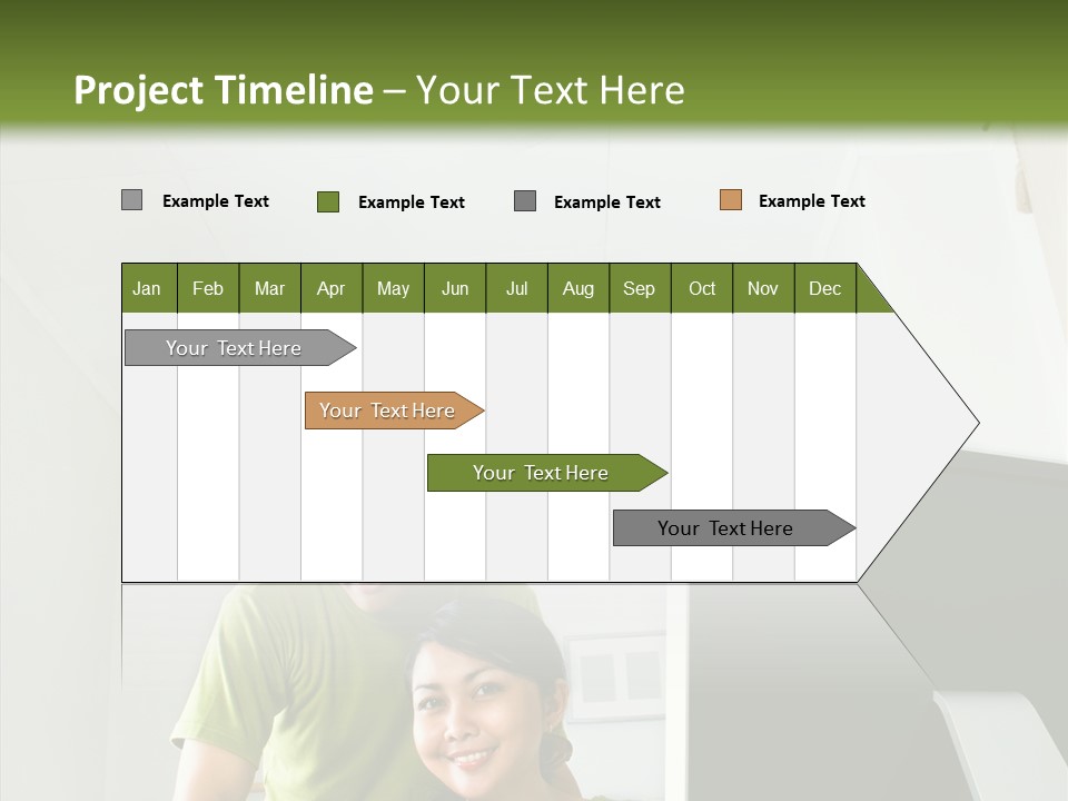 Laptop Asia Internet PowerPoint Template