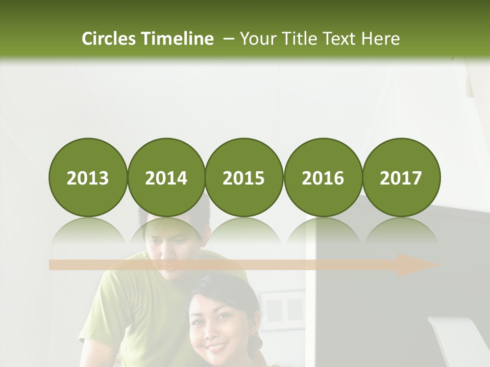 Laptop Asia Internet PowerPoint Template