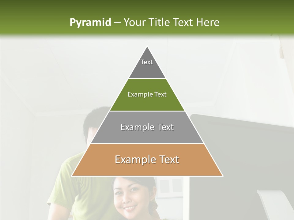 Laptop Asia Internet PowerPoint Template