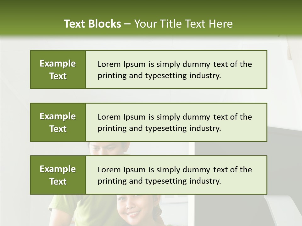 Laptop Asia Internet PowerPoint Template
