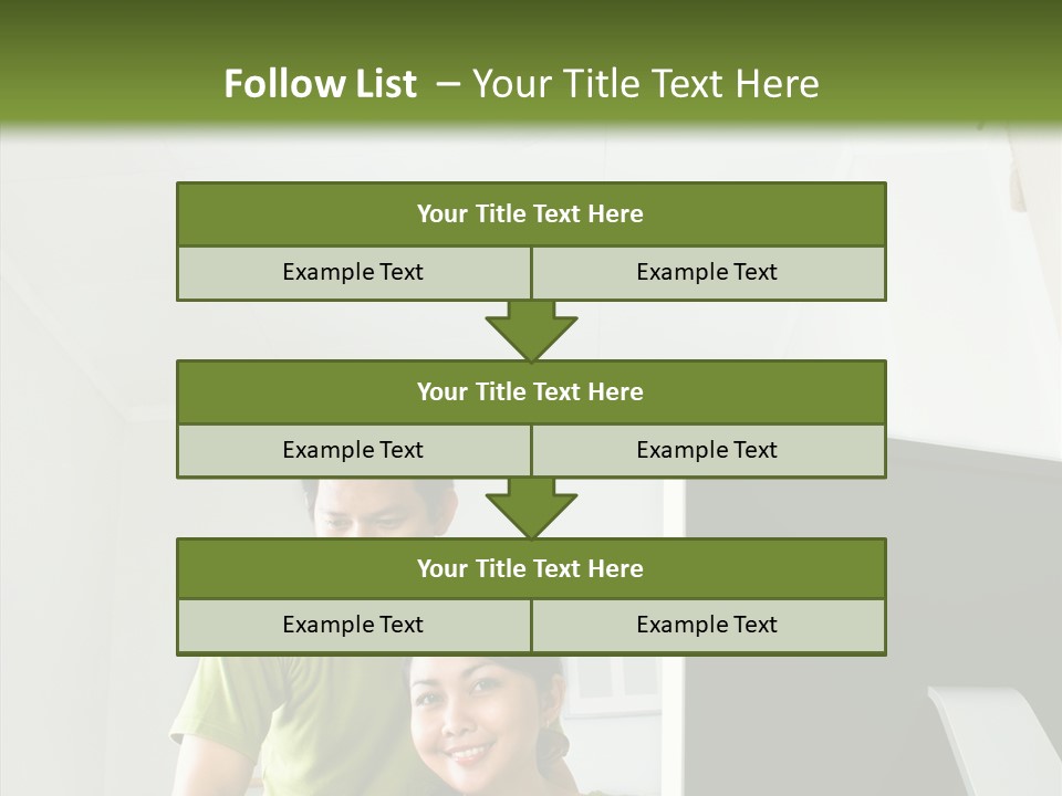 Laptop Asia Internet PowerPoint Template