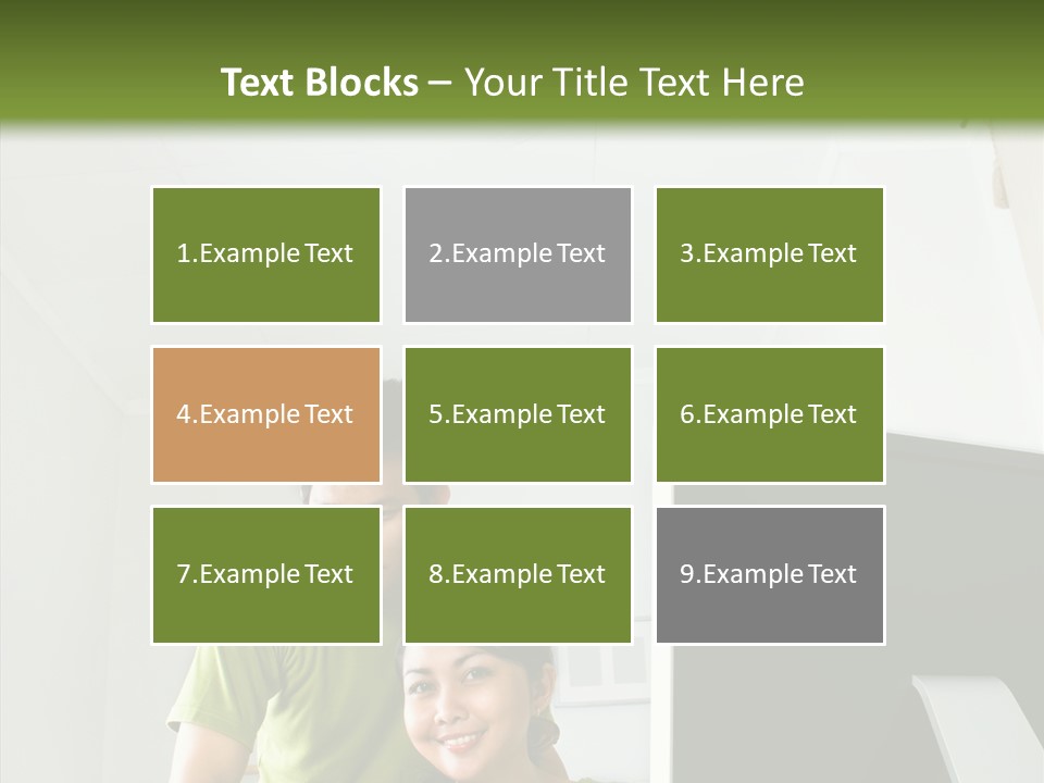 Laptop Asia Internet PowerPoint Template