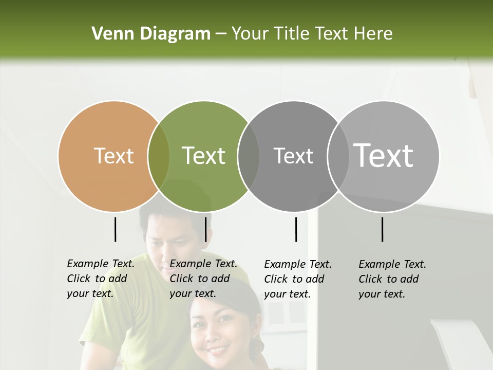 Laptop Asia Internet PowerPoint Template