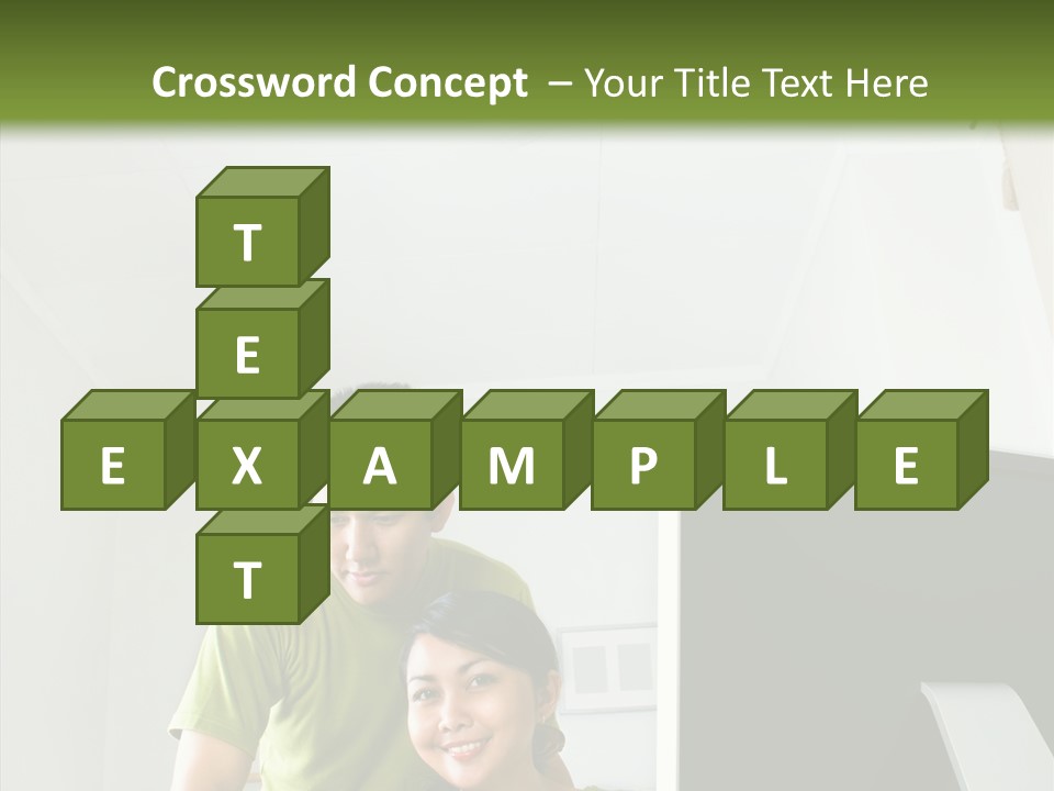 Laptop Asia Internet PowerPoint Template