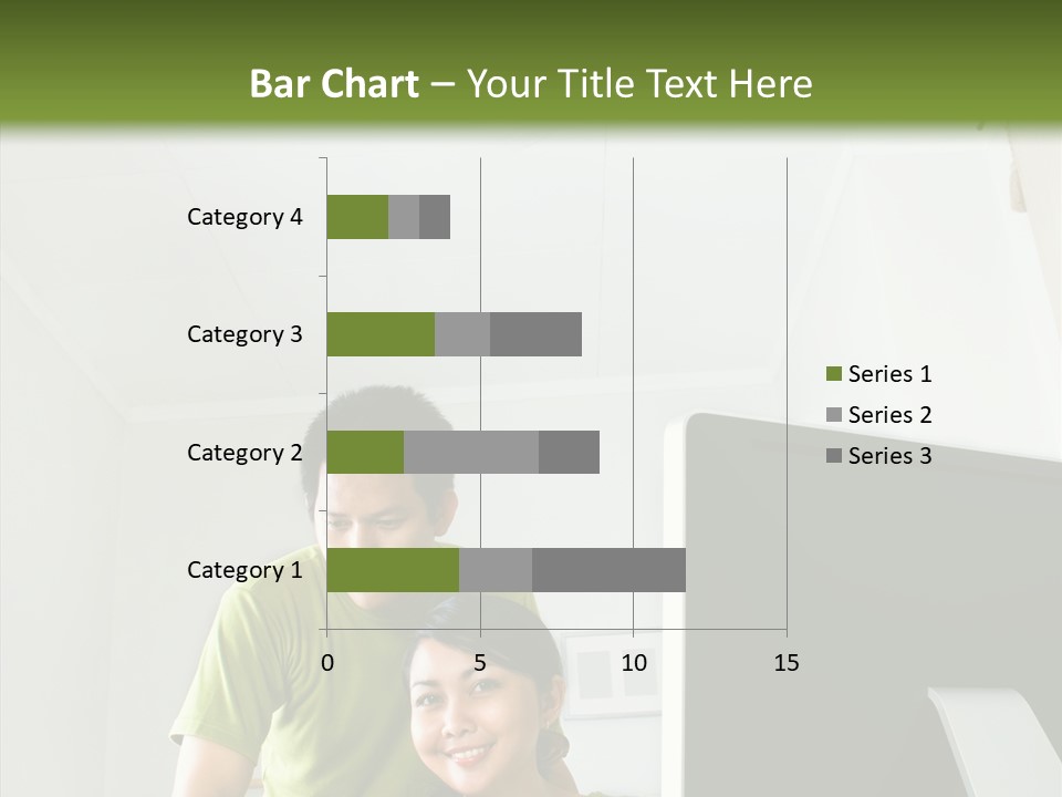 Laptop Asia Internet PowerPoint Template