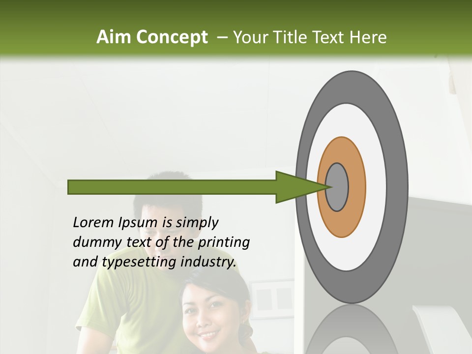 Laptop Asia Internet PowerPoint Template