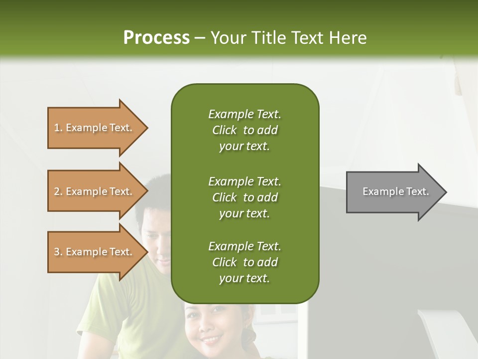 Laptop Asia Internet PowerPoint Template