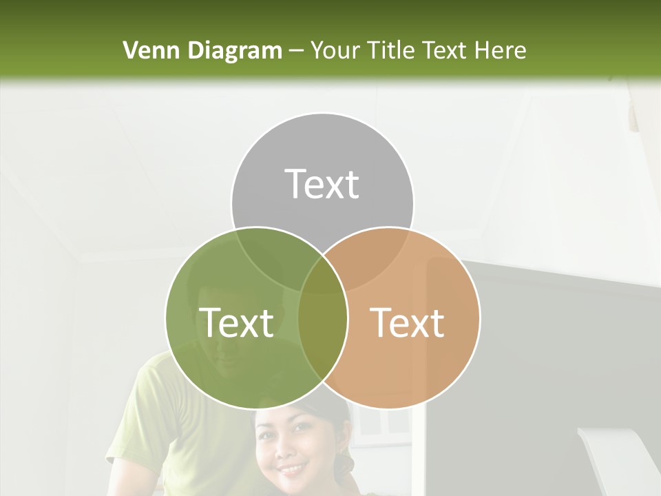 Laptop Asia Internet PowerPoint Template