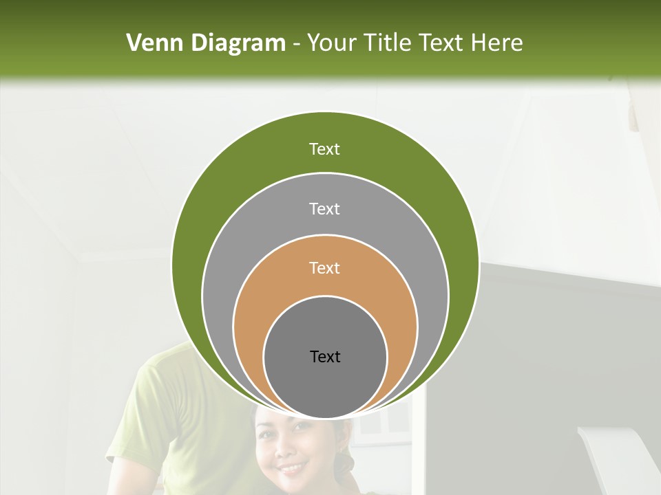 Laptop Asia Internet PowerPoint Template