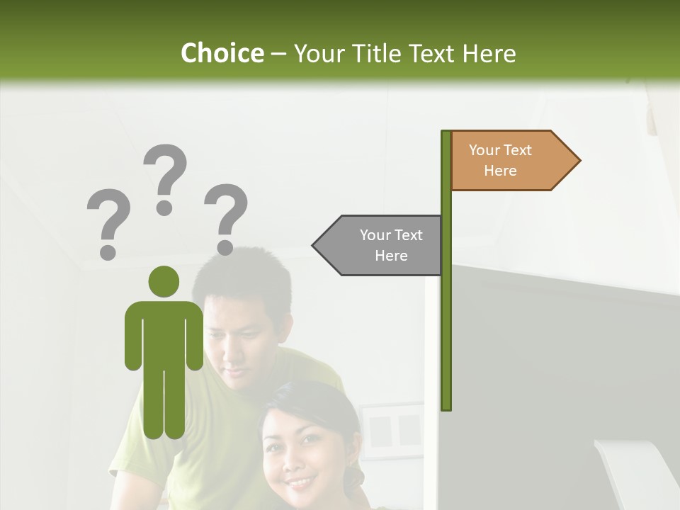 Laptop Asia Internet PowerPoint Template