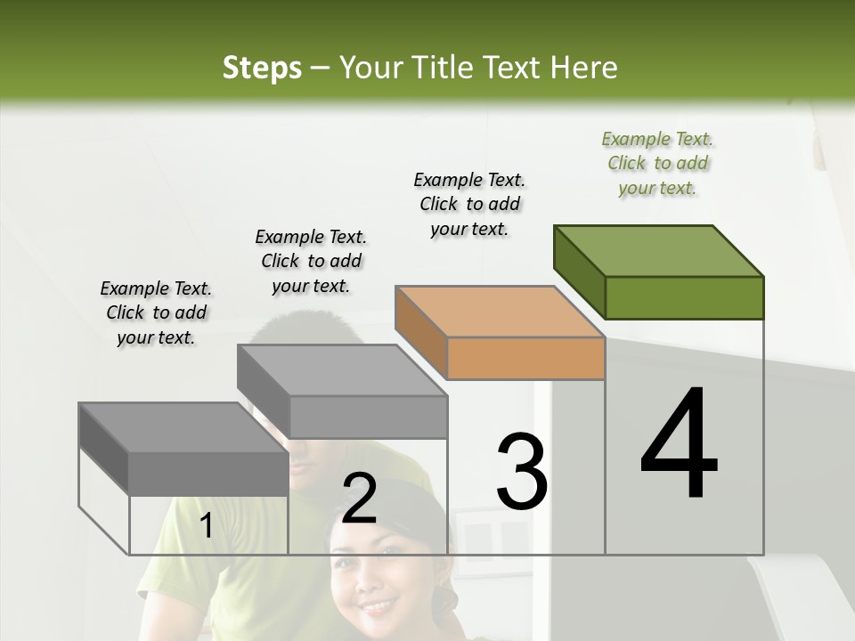 Laptop Asia Internet PowerPoint Template