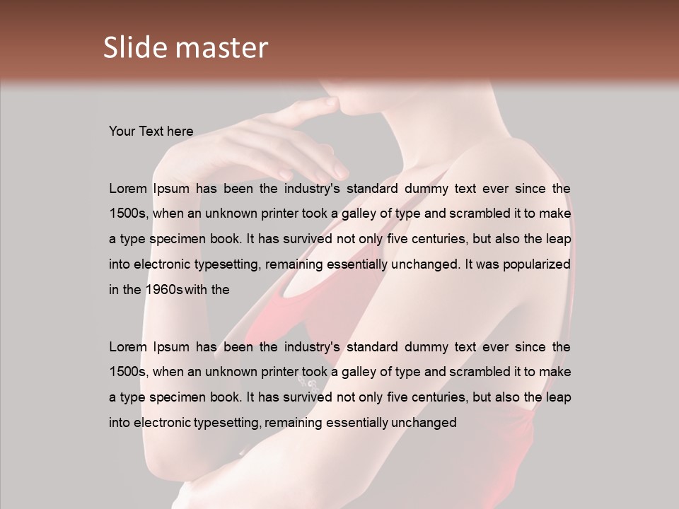 Team Itting Toon PowerPoint Template