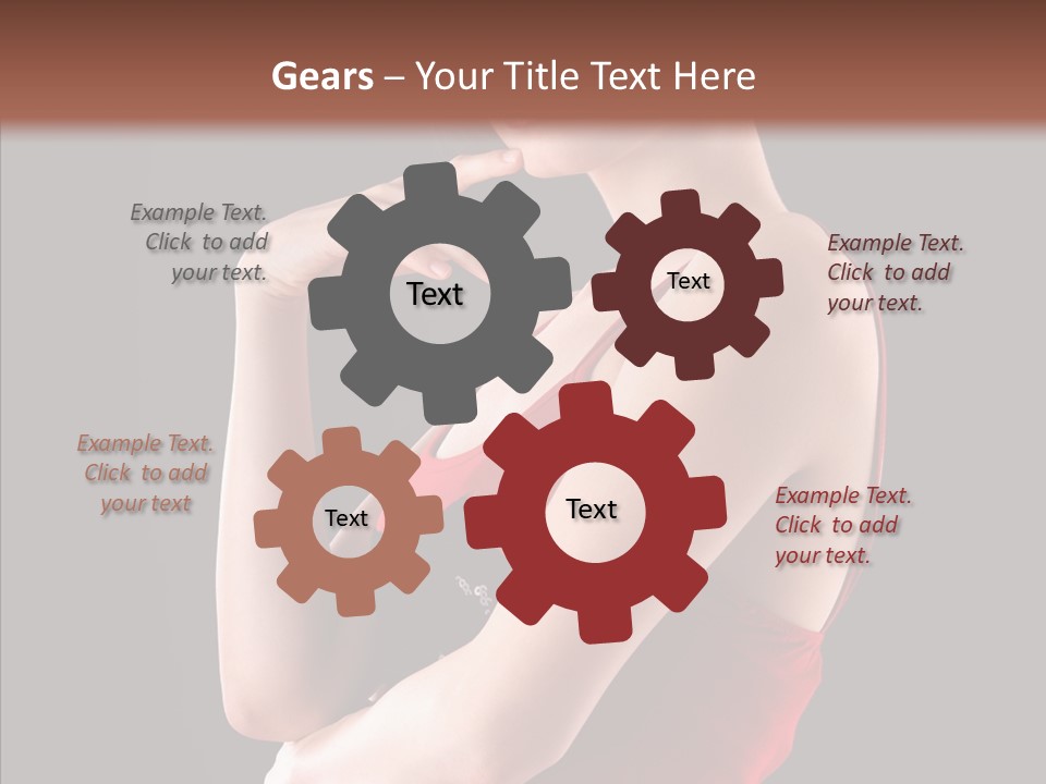 Team Itting Toon PowerPoint Template