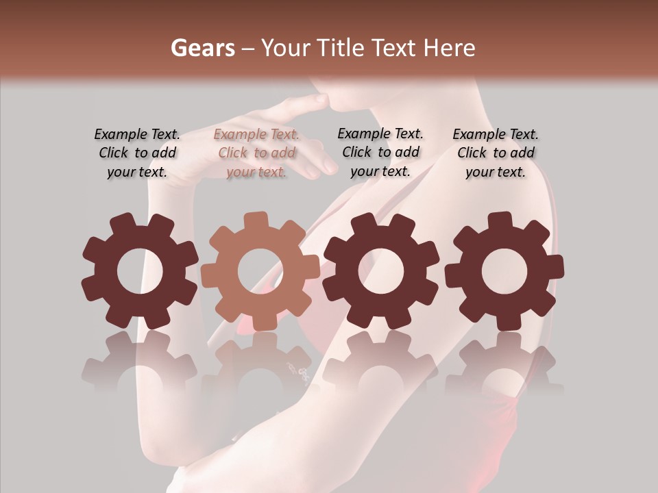 Team Itting Toon PowerPoint Template